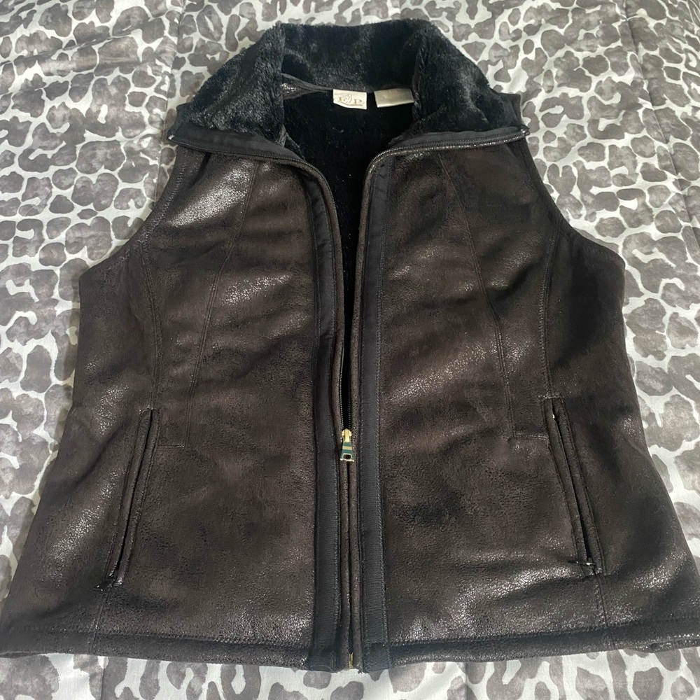 EP Pro suede golf vest Sz LG